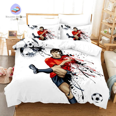 Housse de Couette Coupe du Monde Footballeur